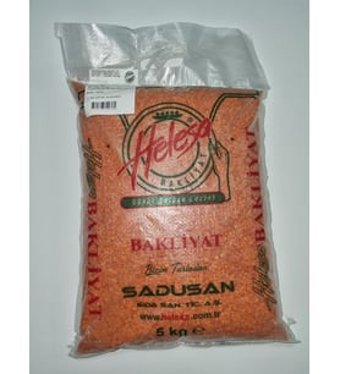 Helesa Yaprak Kırmızı Mercimek 5 kg