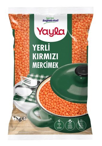 Yayla Yerli Yeşil Mercimek 1 kg
