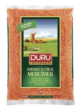 Duru Kırmızı Mercimek 2x1 kg