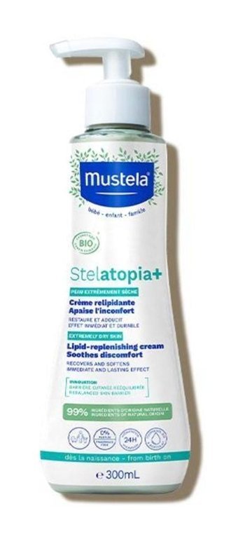 Mustela Stelatopia Lipit Parfümsüz Pişik Kremi 300 ml