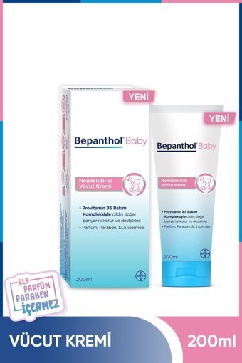 Bepanthol Provitamin B5 Parfümsüz Parabensiz Pişik Kremi 200 ml
