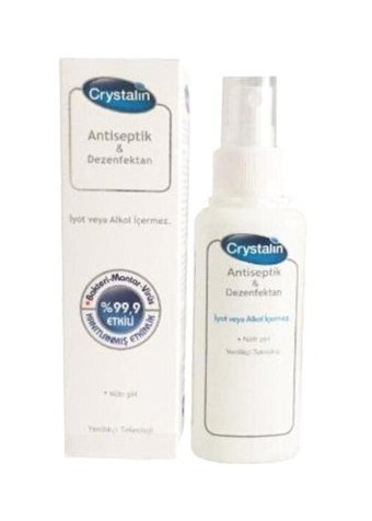 Crystalin Antiseptik Dezenfektan Pişik Kremi 100 ml