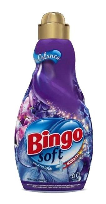 Bingo Soft Konsantre Ortanca 720 Yıkama Yumuşatıcı 12x1440 ml