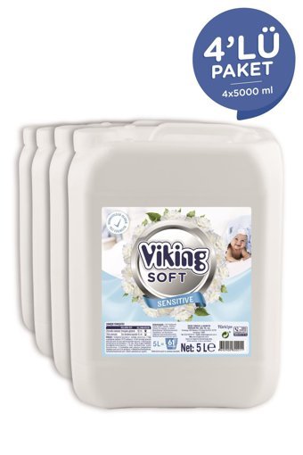 Viking Sensitive 305 Yıkama Yumuşatıcı 4x5 lt