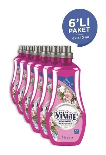 Viking Konsantre Çiçek 360 Yıkama Yumuşatıcı 6x1440 ml