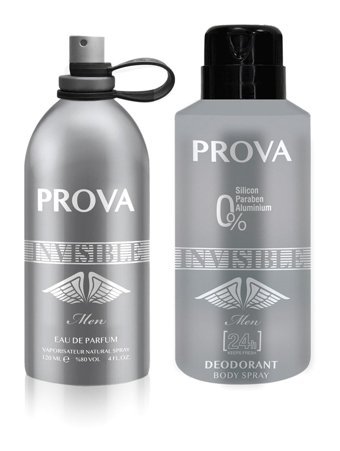 Prova Invisible İkili Erkek Parfüm Deodorant Seti EDP