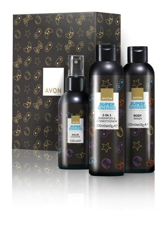 Avon Super Gamer 3 Parça Erkek Parfüm Seti EDC