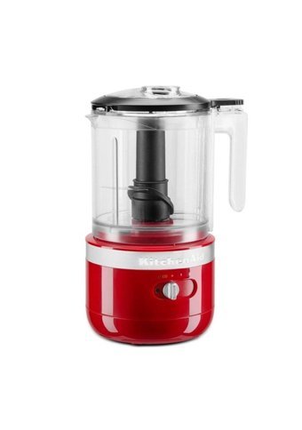 Kitchenaid 5Kfcb519Eer 12 W 1200 ml Plastik Hazneli Çift Bıçaklı Elektrikli Rondo Kırmızı