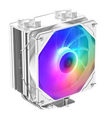 Id Coolıng SE-224-XTS 4 Pin 1 Fanlı Fan Soğutmalı RGB Masaüstü İşlemci Soğutucu Beyaz