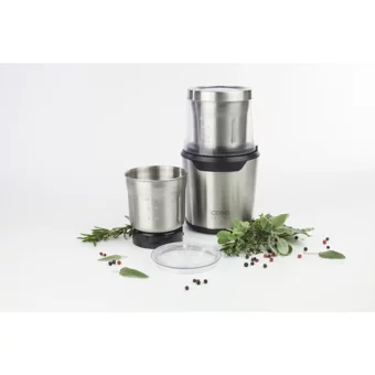 Caso 1749 Uz200 200 W 800 ml Paslanmaz Çelik Hazneli Öğütücülü 4 Bıçaklı Elektrikli Rondo Gri