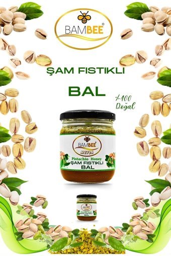 Bambee Organik Şam Fıstıklı Balı 250 gr