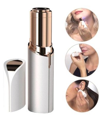 Flawless Modaba Yüz İçin Kablosuz Işıklı Kuru Epilasyon Aleti Altın