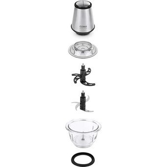 Caso 1748 Uz400 900 W 1200 ml Plastik Hazneli Öğütücülü Çift Bıçaklı Elektrikli Rondo Gri