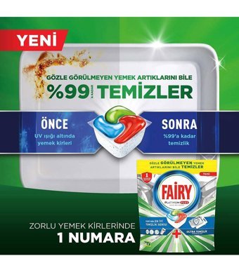 Fairy Platinum Plus Ulta Tablet Bulaşık Makinesi Deterjanı 60 Adet