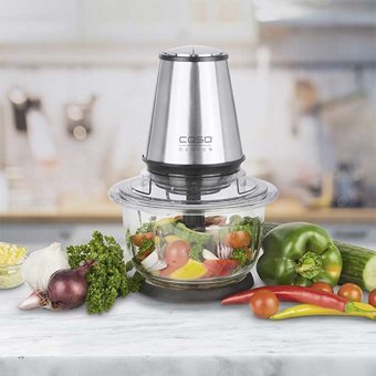 Caso 1748 Uz400 900 W 1200 ml Plastik Hazneli Öğütücülü Çift Bıçaklı Elektrikli Rondo Gri