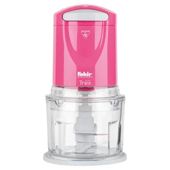 Fakir Trex Dual 500 W 500 ml Cam Hazneli Öğütücülü 4 Bıçaklı Mini Elektrikli Rondo Fuşya