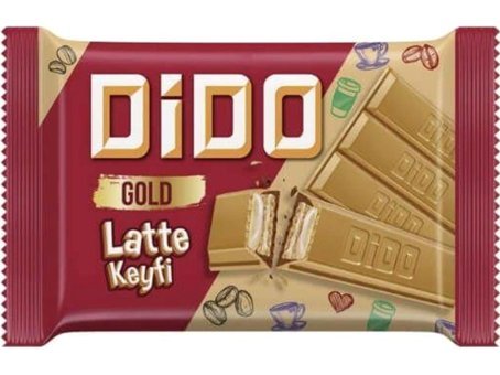 Ülker Dido Latte Gold Çikolatalı Gofret 24x59 gr