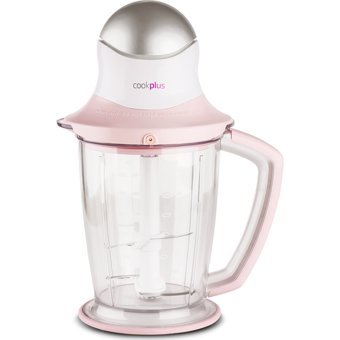 Cookplus Xxl 4001 500 W 1500 ml Plastik Hazneli Buz Kırıcılı Öğütücülü 4 Bıçaklı Elektrikli Rondo Pembe