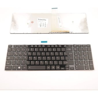 Toshiba Satellite C55-A Türkçe Q Black Switch Kablolu Siyah Standart Klavye