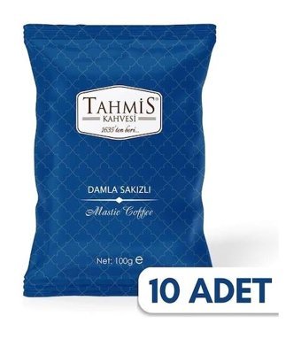 Tahmis Damla Sakızlı Türk Kahvesi 10x100 gr