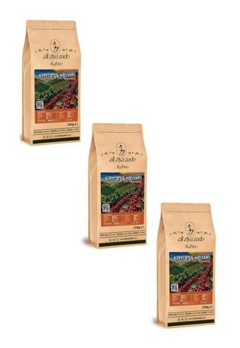 Ali Ziya Zade Etiyopya Sidamo Sade Türk Kahvesi 3x250 gr