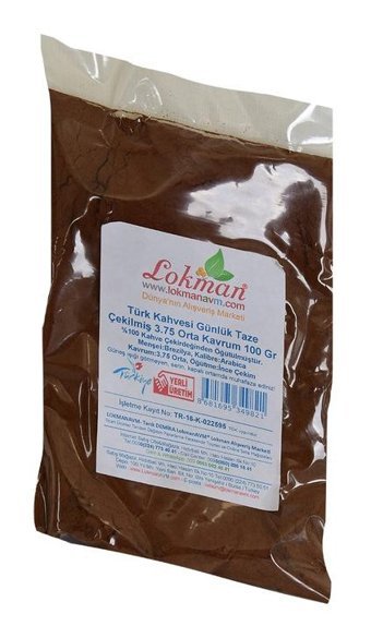 Lioli Coffee Sade Türk Kahvesi 5x100 gr