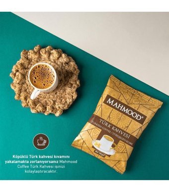 Mahmood Coffee Sade Türk Kahvesi 3x100 gr