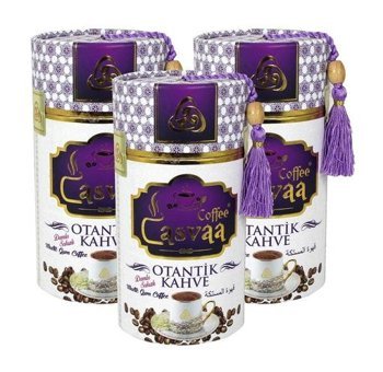 Casvaa Otantik Damla Sakızlı Türk Kahvesi 3x250 gr
