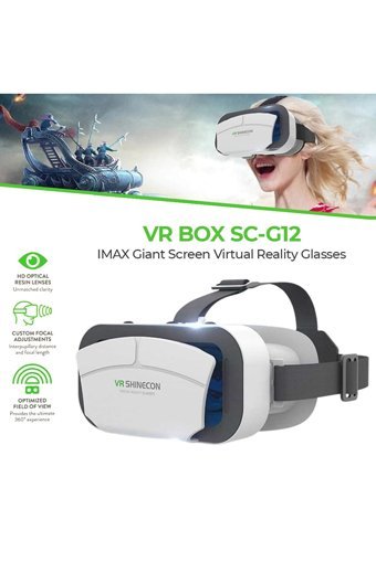Vr Shinecon G12 3D 4.5-7.0 inç Sanal Gerçeklik Gözlükleri