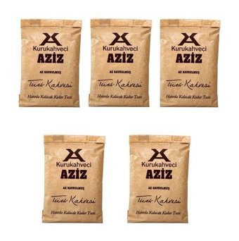 Kurukahveci Aziz Sade Orta Kavrulmuş Türk Kahvesi 5x500 gr
