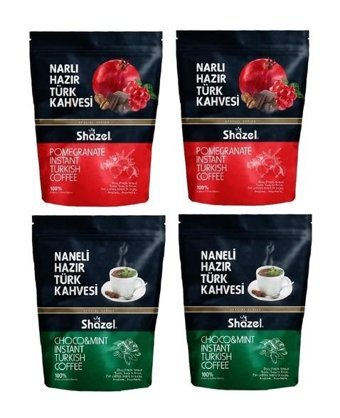 Shazel Naneli-Narlı Türk Kahvesi 4x200 gr