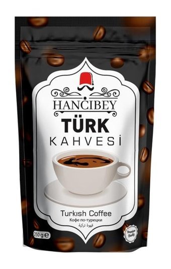 Hancıbey Sade Orta Kavrulmuş Türk Kahvesi 250 gr