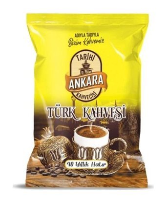 Tarihi Ankara Kahvecisi Sade Türk Kahvesi 12x100 gr