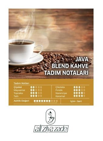 Ali Ziya Zade Java Blend Sade Türk Kahvesi 3x250 gr