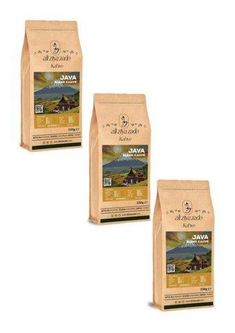 Ali Ziya Zade Java Blend Sade Türk Kahvesi 3x250 gr