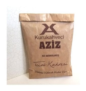 Kurukahveci Aziz Sade Az Kavrulmuş Türk Kahvesi 5x100 gr