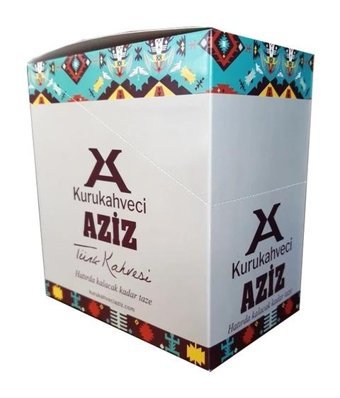 Kurukahveci Aziz Sade Az Kavrulmuş Türk Kahvesi 5x100 gr