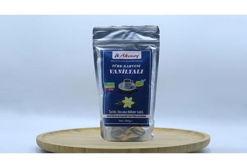 Akınay Kuruyemiş Sütlü Vanilyalı Türk Kahvesi 200 gr
