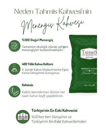 Tahmis Sade Türk Kahvesi 10x100 gr