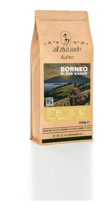 Ali Ziya Zade Sumatra Bali Borneo Sade Türk Kahvesi 3x250 gr