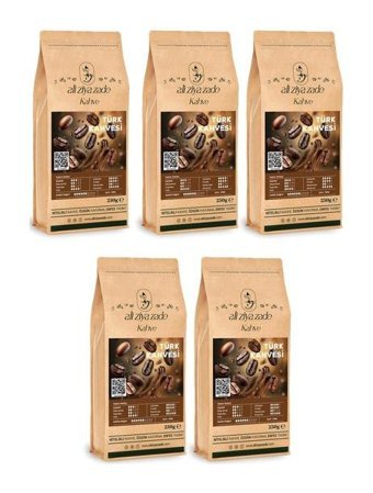 Ali Ziya Zade Sade Türk Kahvesi 5x250 gr