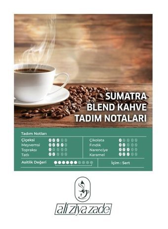 Ali Ziya Zade Java Papua Sade Türk Kahvesi