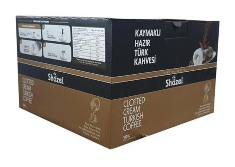 Shazel Kaymaklı Türk Kahvesi 16x100 gr