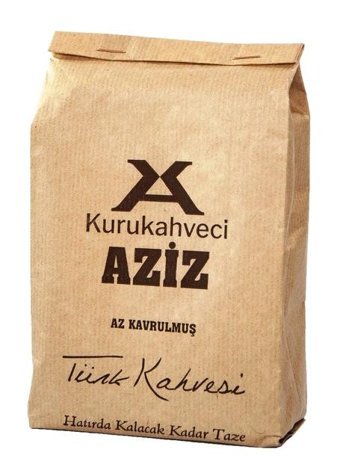 Kurukahveci Aziz Sade Orta Kavrulmuş Türk Kahvesi 250 gr