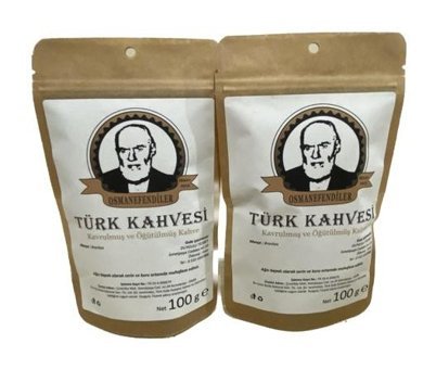 Osmanefendiler Sade Türk Kahvesi 2x100 gr