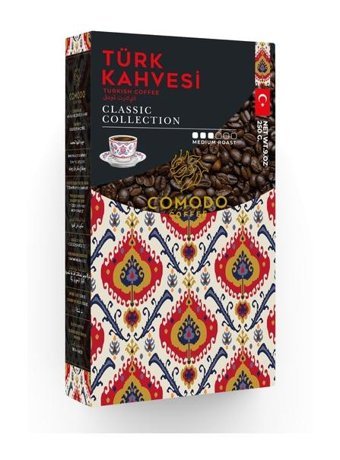 Comodo Coffee Classic Collection Sade Türk Kahvesi 250 gr