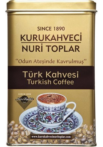 Kurukahveci Nuri Toplar Sade Çok Türk Kahvesi 900 gr