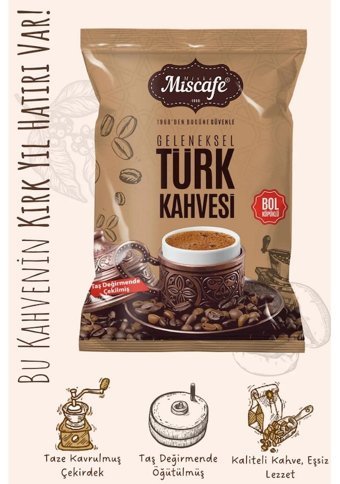 Miscafe Sade Türk Kahvesi 100 gr