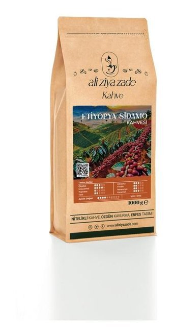 Ali Ziya Zade Etiyopya Sidamo Sade Türk Kahvesi 1 kg