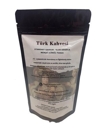 Sakinada Ekolojik Sade Türk Kahvesi 200 gr